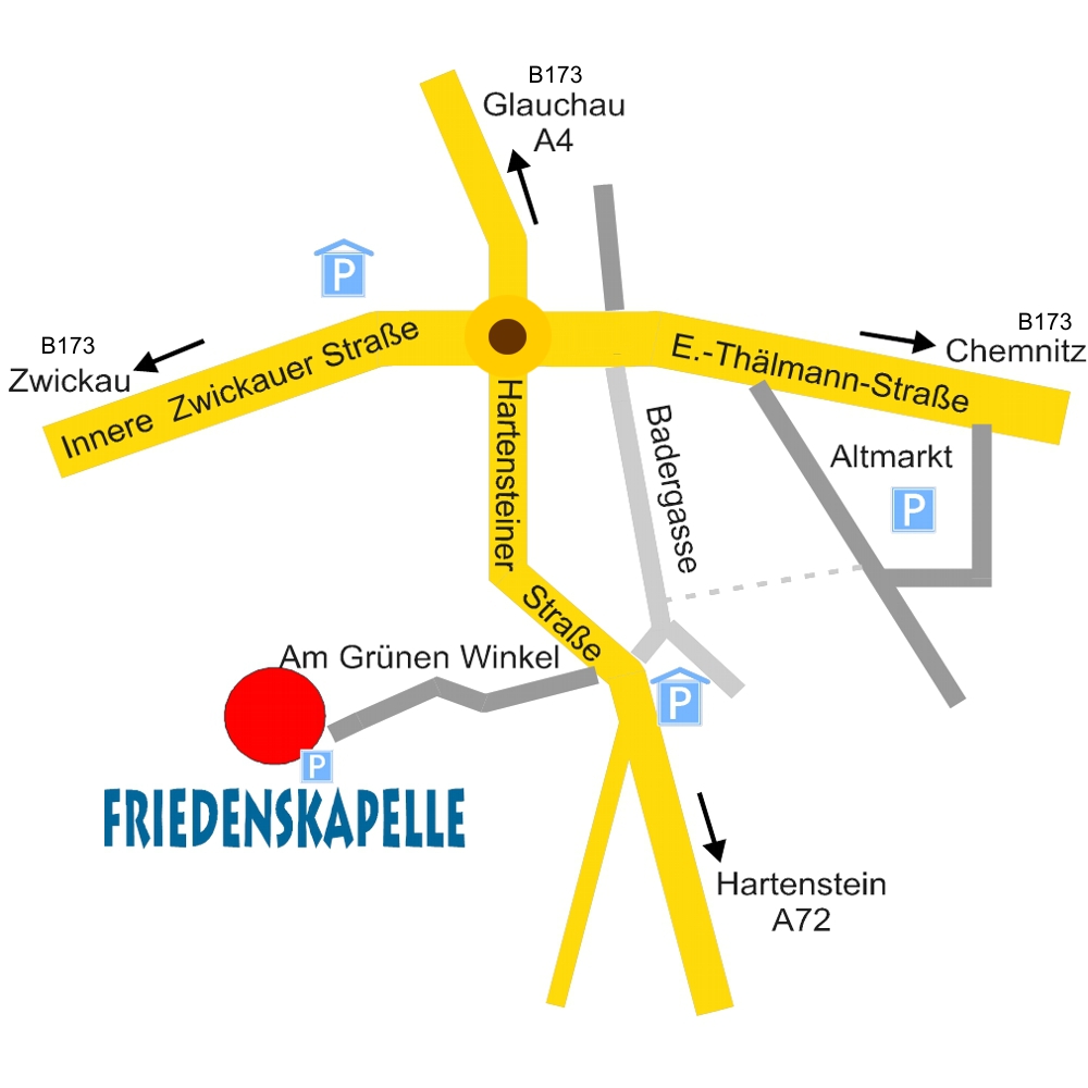 Evangelisch-Freikirchliche Gemeinde Lichtenstein - So finden Sie den Weg zu uns