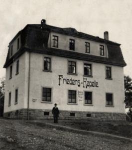 Die Friedenskapelle früher